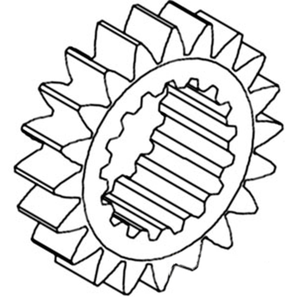 1687430M1 12-Speed Pinion Gear Fits Massey Ferguson 360 375 290UK