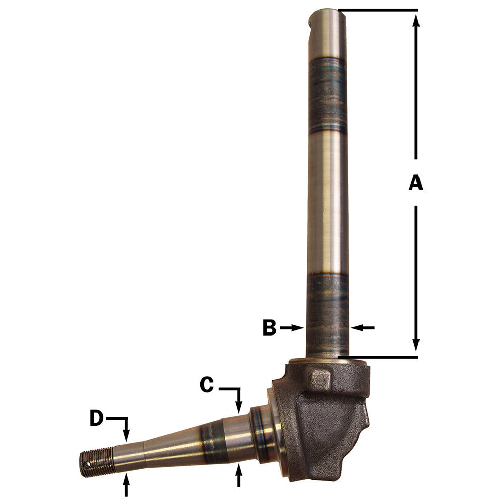 897414M91 Spindle - RH Fits Massey Ferguson MF Tractor TO20 TO30 TO35