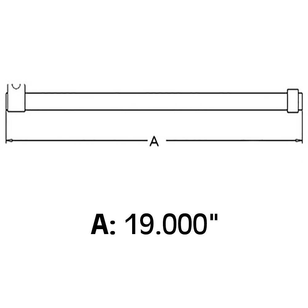 WN-186065M91-PEX Tie Rod, Tube Fits Massey Ferguson 150 50 65