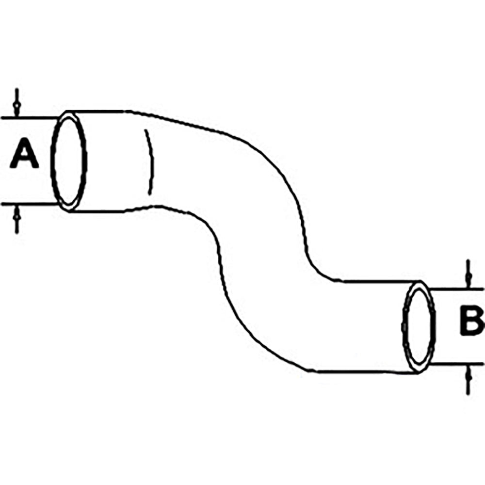 186489A1 New Lower Radiator Hose Fits Case-IH Tractor Models 7210 7220 +