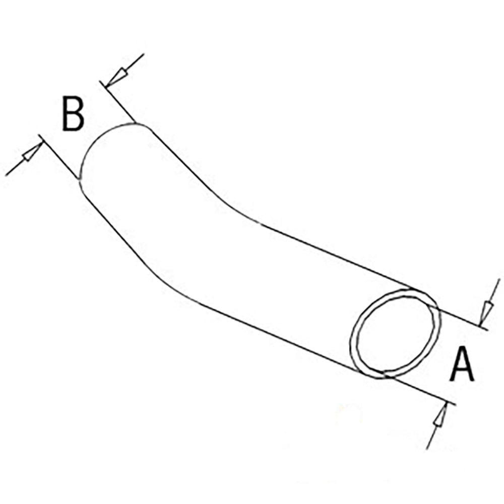 Radiator Hose Upper Fits Massey Ferguson MF231 MF240 MF250 MF253 MF20D MF30E MF4