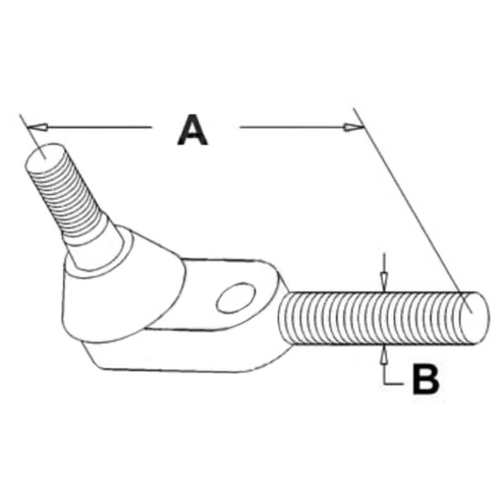 192863M1 Tie Rod Fits Massey Ferguson Tractor 50 65 150 165 MF Tractors