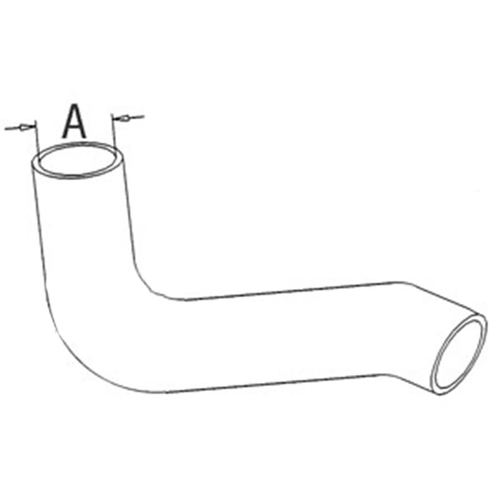 2800304M1 Fits Massey Ferguson Tractor Top Radiator Hose 283 1.532" I.D.