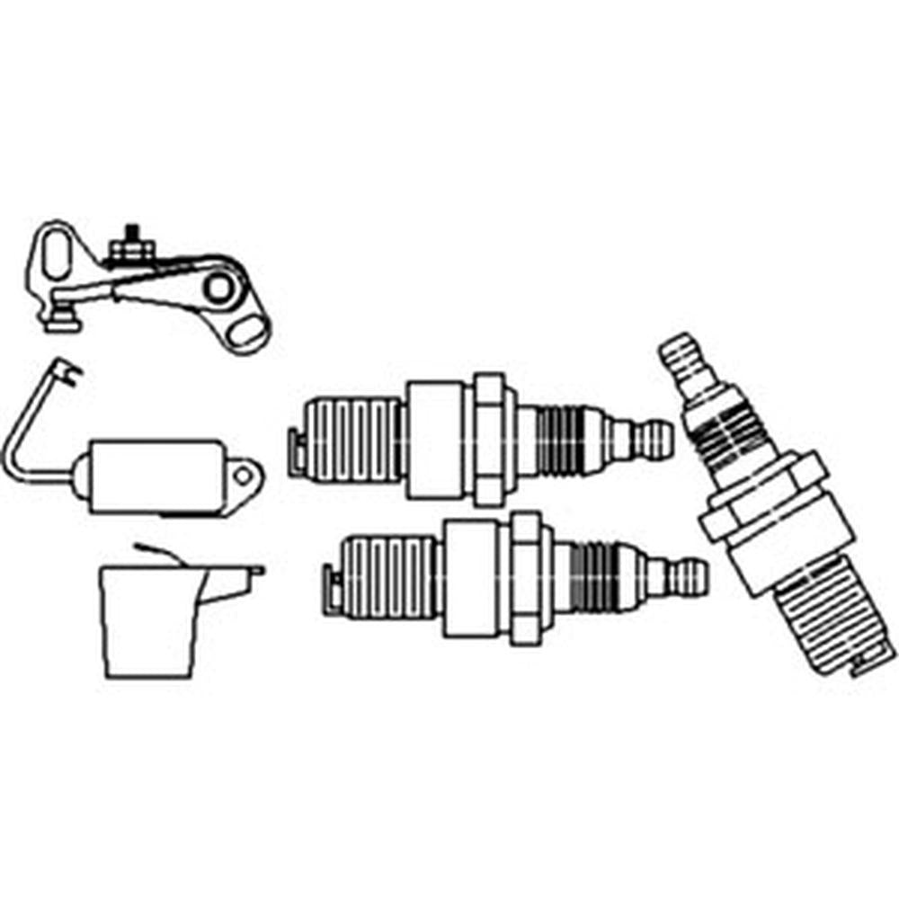 Ignition Complete Tune-Up Kit A309788 Fits Ford 230 231 234 334 335 340 420 445