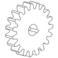 382332R1 New Hydraulic Pump Drive Gear Fits Case-IH Tractor Models 1206 +