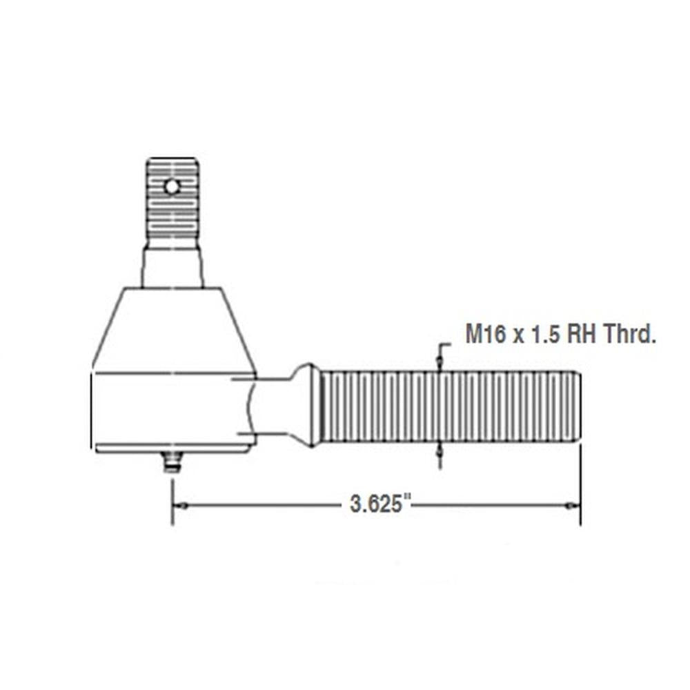 38440-44780 Tie Rod Fits Kubota L185F L285 L2500 L2600 L3000 L3450 ++ Tractors