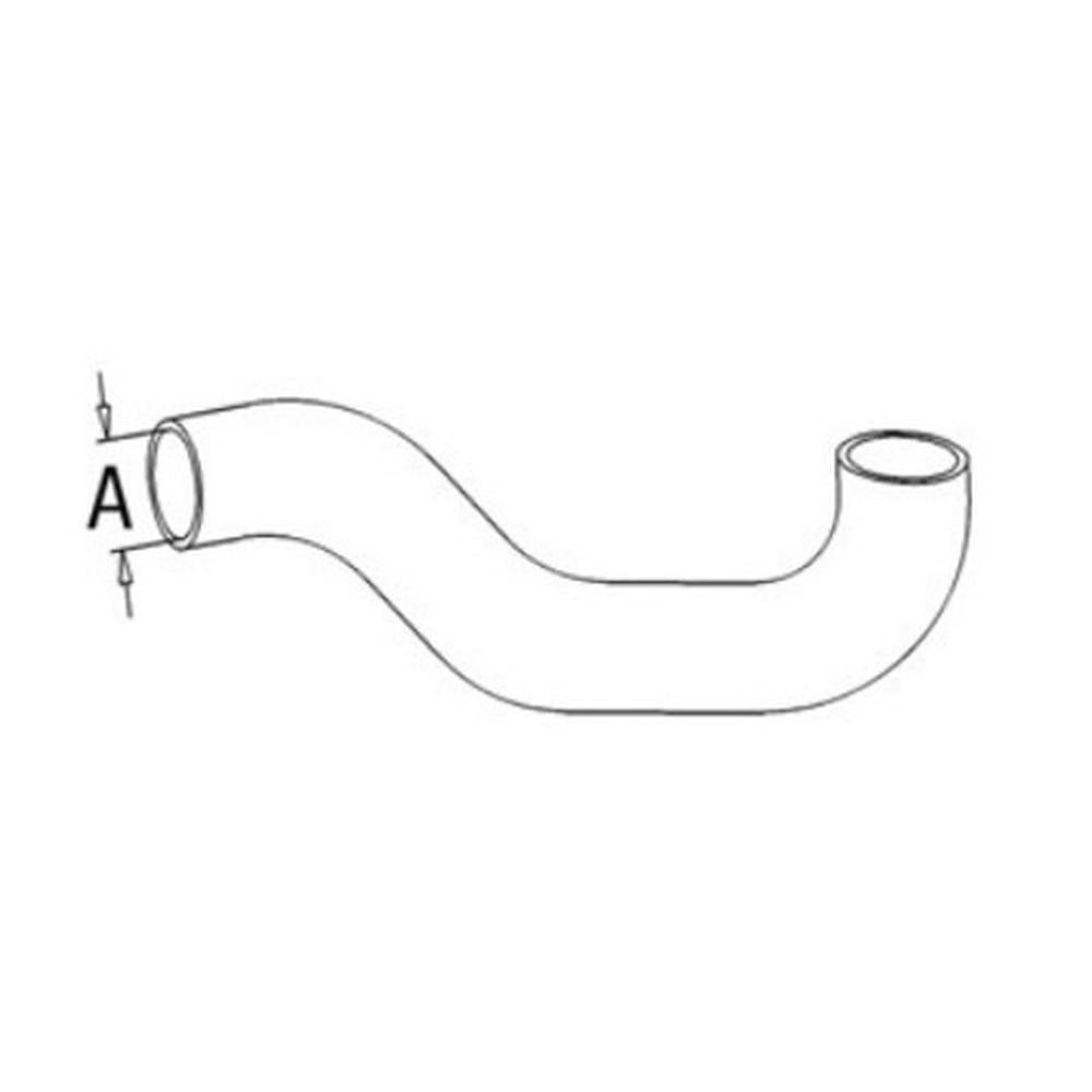 402346R1 Upper Radiator Hose Fits Case-IH Harvester Tractor Model 544