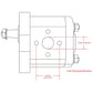 VPK1035 A42/L 1909916 5120850 Main Hydraulic Pump fits Fiat 100-90 110-90 4010