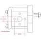 5179726 New Hydraulic Pump Fits Case JX70U JX80 Fits New Holland TN55 TN75 TN90