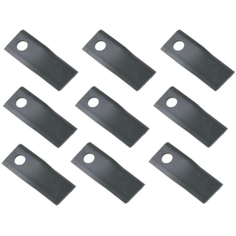 604658 Set of (25) LH Disc Mower Blades Fits Gehl Mower Models 1080 140 160