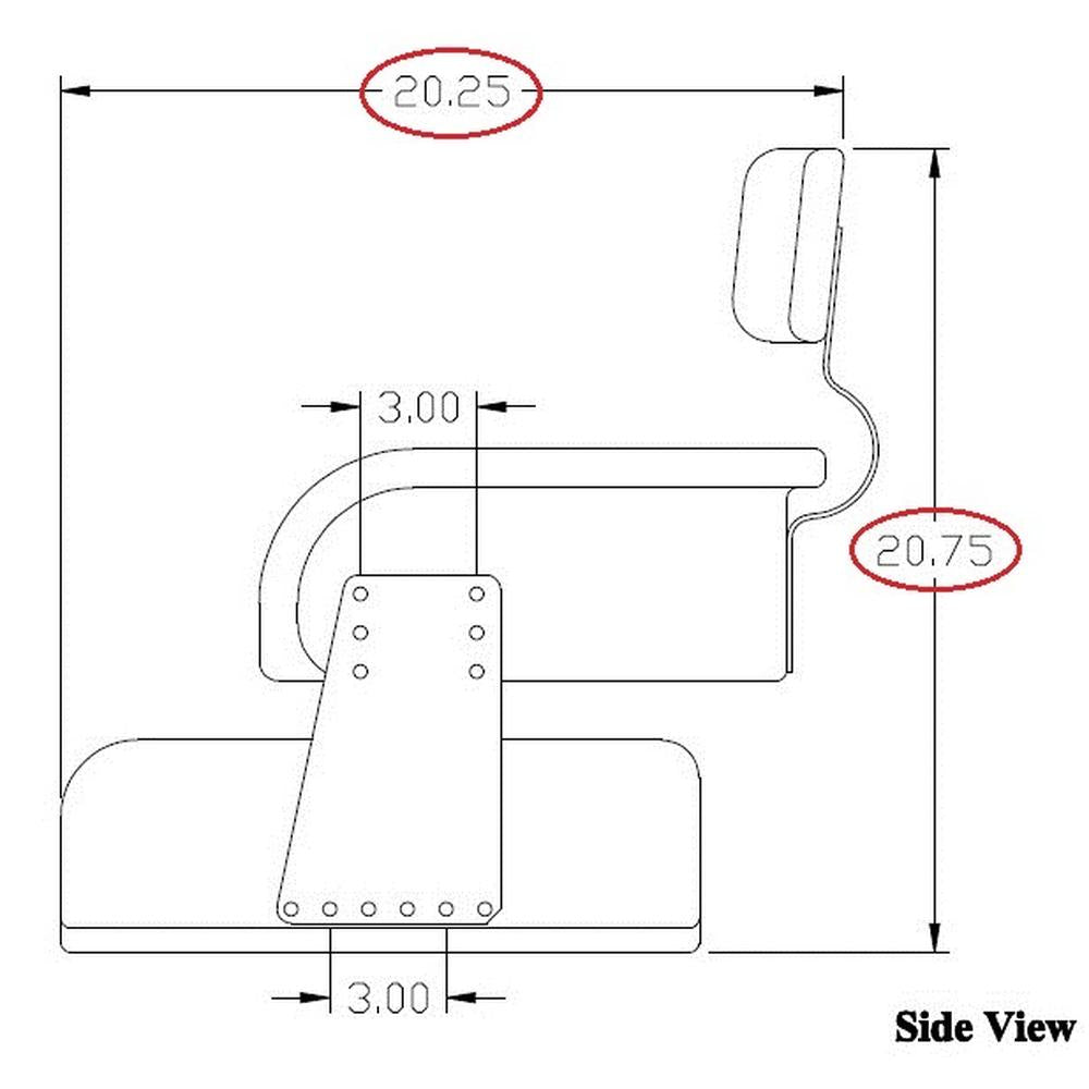 7152 Fits International Harvester Fits IH Fits FARMALL Vinyl Seat 504 656 706