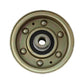 Flat Idler Pulley Fits Exmark 32-12.5K-5, 32-8.5B-5, V36-12.5K-5, V36-12.5KO-5