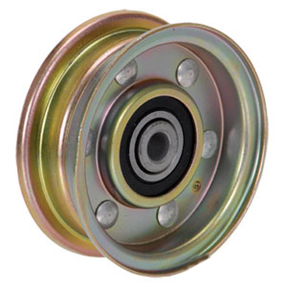 Flat Idler Pulley Fits Exmark 32-12.5K-5, 32-8.5B-5, V36-12.5K-5, V36-12.5KO-5