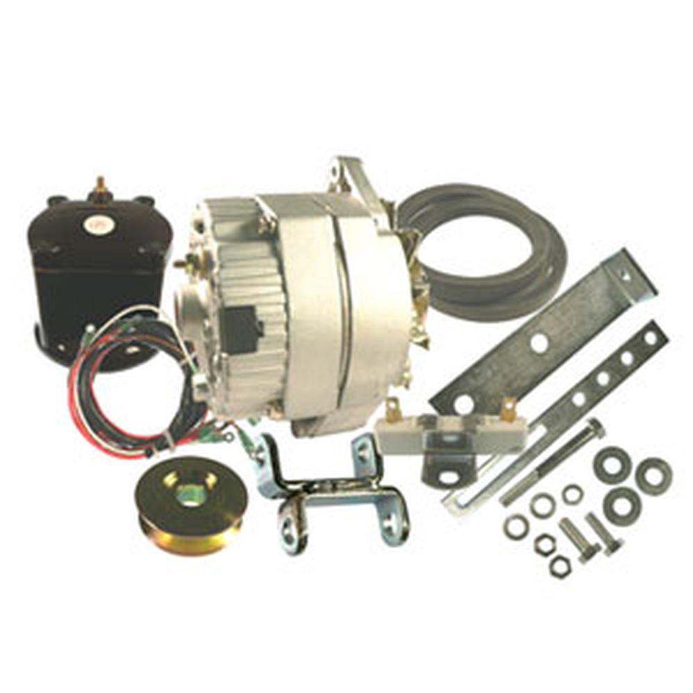 8NE10300ALT 12V Alternator Conversion Kit with Coil Fits Ford 2N 8N 9N Tractors