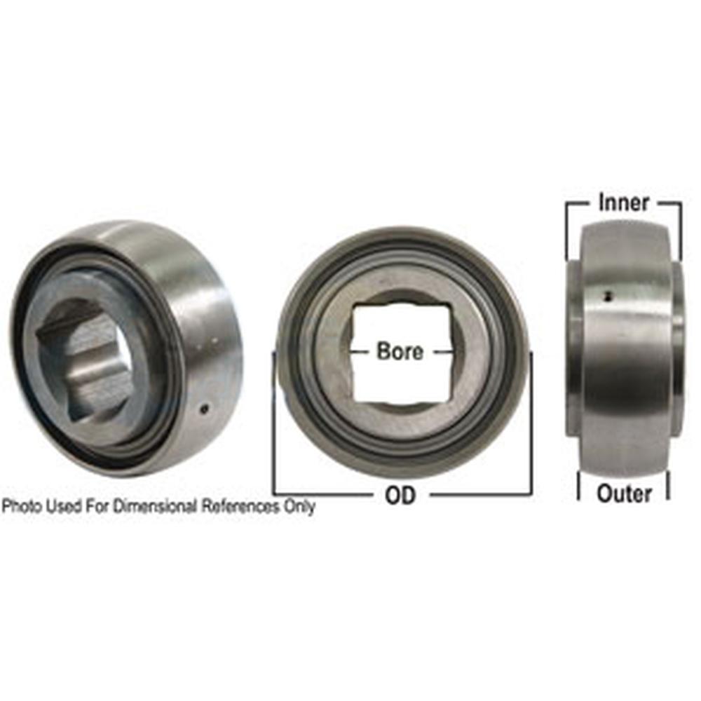 W208PPB5 W208PPB5-I Universal Heavy Disc Bearing Fits Several Models