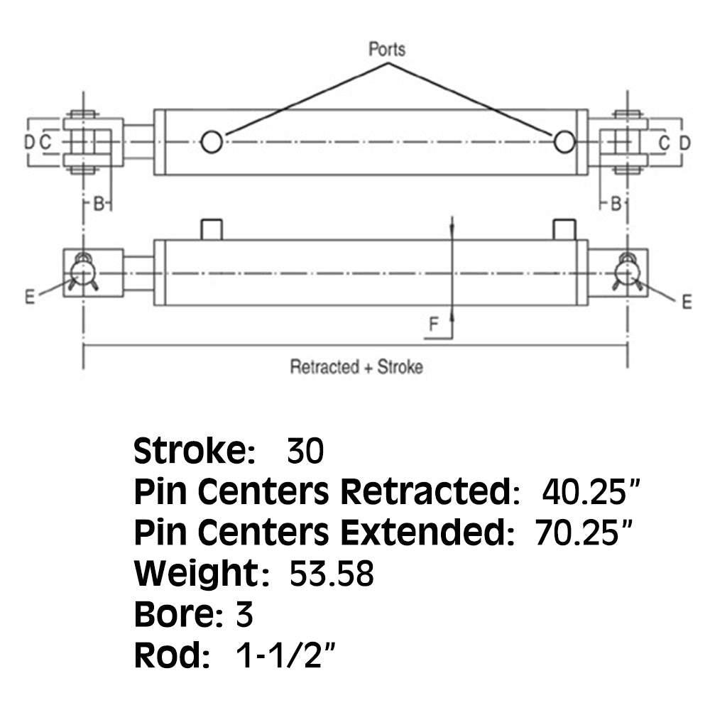 HCW-3030 HERCULES TIE RODS