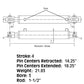 HCW-3004 New 2500 & 3000 PSI Double Acting Cylinder Fits Hercules Models