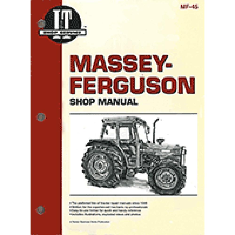 I&T Shop Manual MF-45 Fits Massey Ferguson 362 365 375 383 390 390T 398