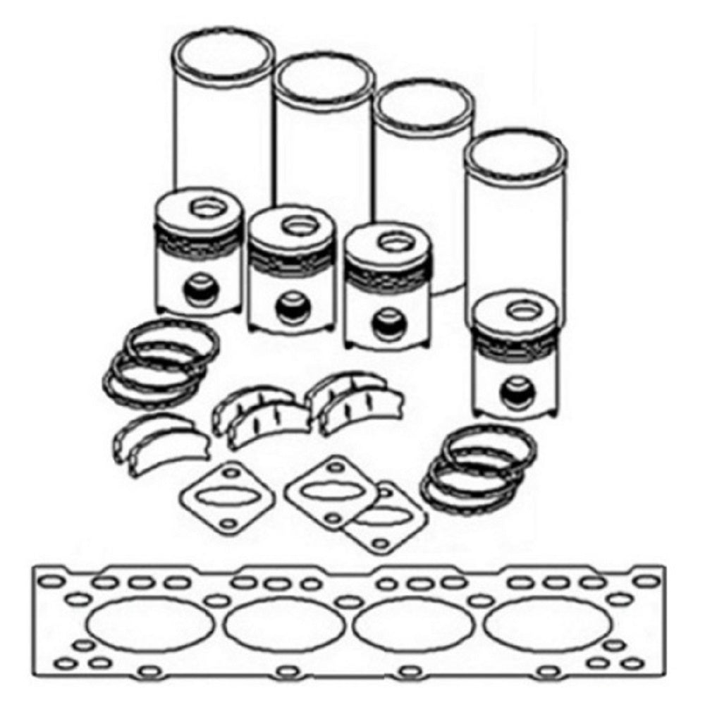 RG17892 .020 Major Engine Overhaul Kit Fits John Deere 690B 693C 740 4320