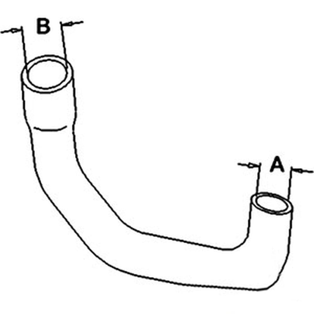 One New Aftermarket Lower Radiator Hose Fits Ford 1910 SBA310160850