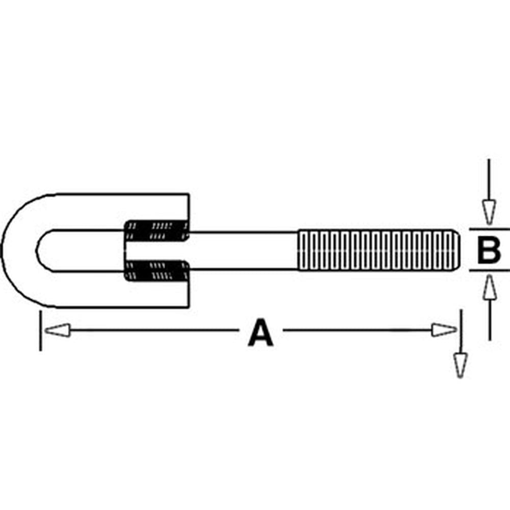 SBA370500930 End Stabilizer Link Fits Ford New Holland Compact Tractor 2110