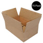 75 Pack of 6x4x2 Cardboard Box Packing Mailing Shipping Corrugated