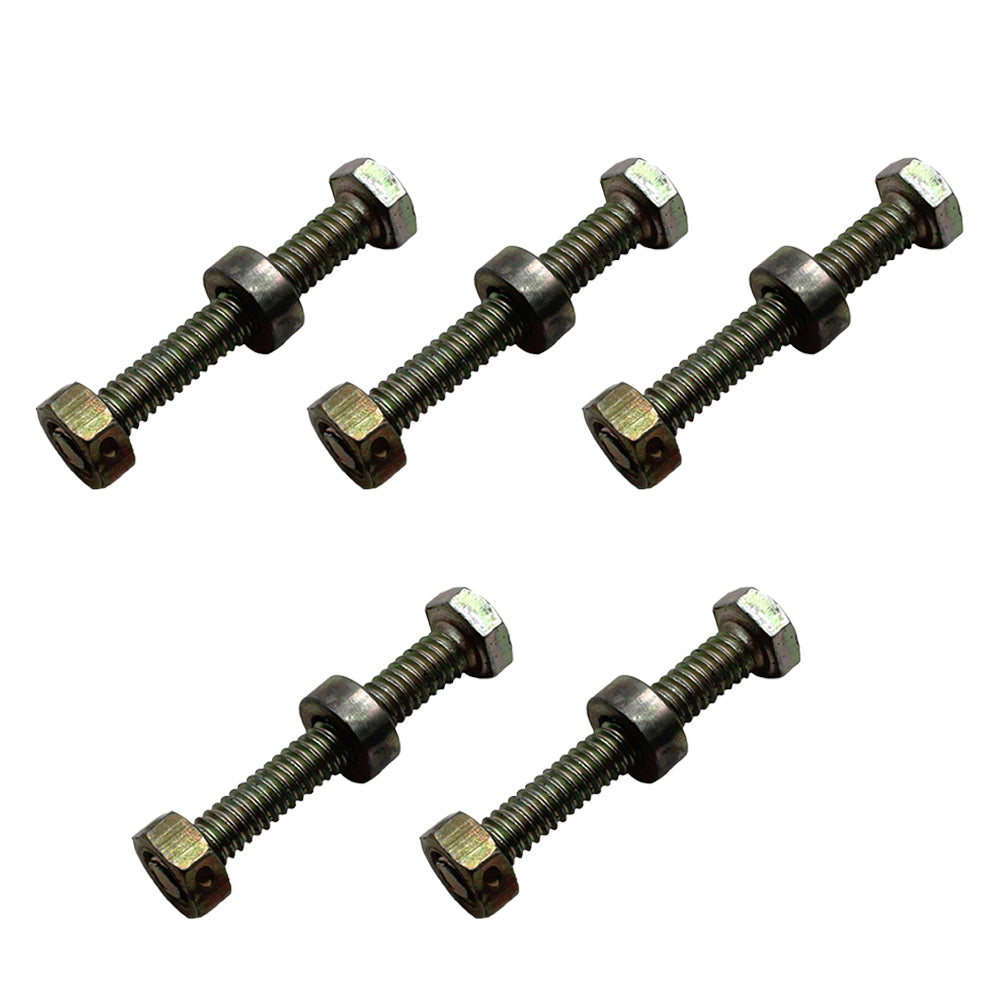 (5) Snowblower Shear Pins Nuts w/ Spacers Fits AYP Sears 9524MA Length 1-3/4