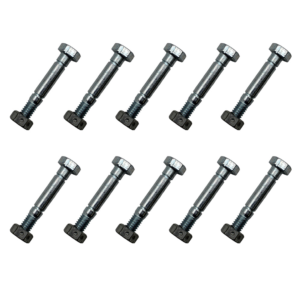 (10) SHEAR PINS & BOLTS for Snapper 13865 7091550 91550 Snowthrowers Snowblowers