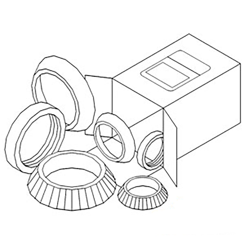 Wheel Bearing Kit WBKAC3 Fits Allis Chalmers D21 220 210  8A110 247803