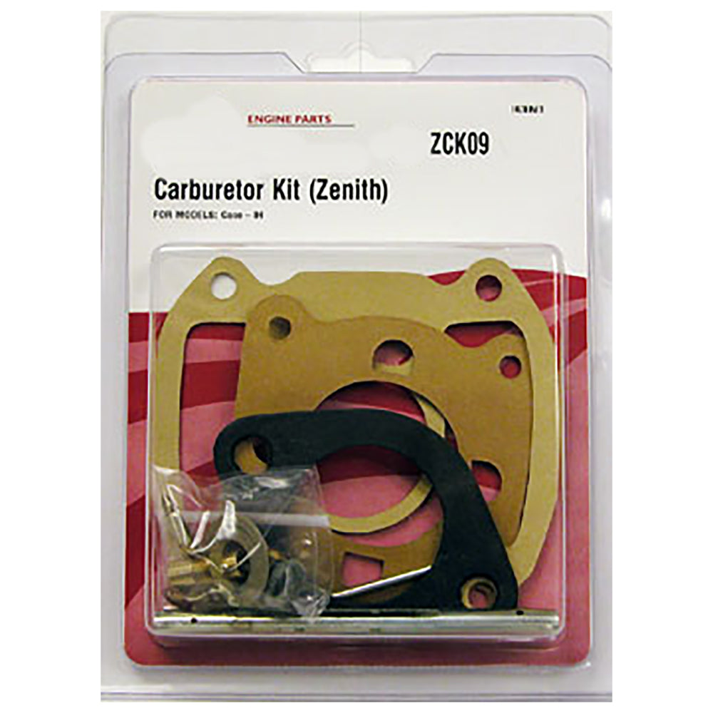 ZCK09 Zenith Complete Carburetor Kit Fits Case/International Harvester L LA