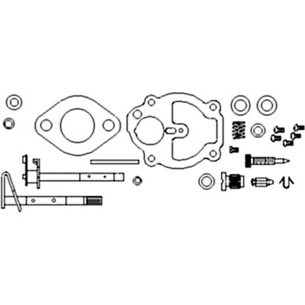 ZCK10 Complete Carburetor Kit Fits Allis Chalmers AC Tractor Model B